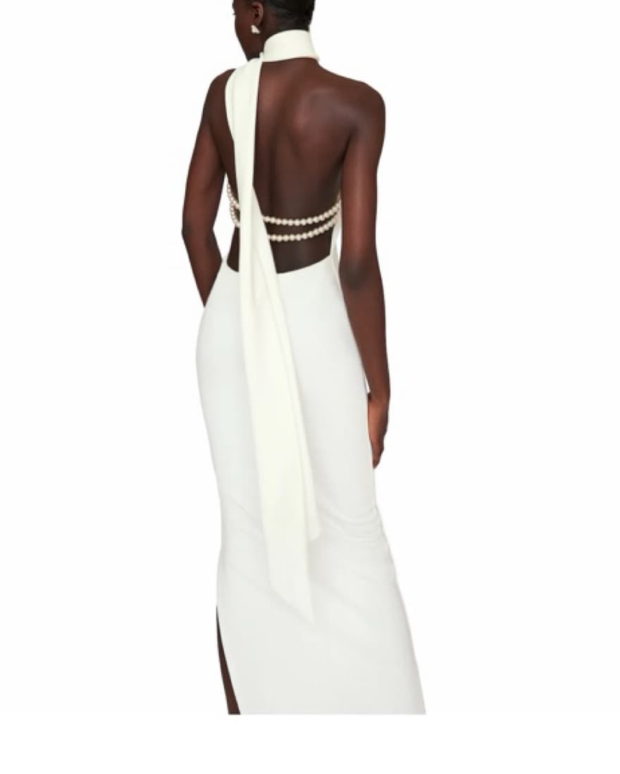 Khanums White Kara Dress - Image 2