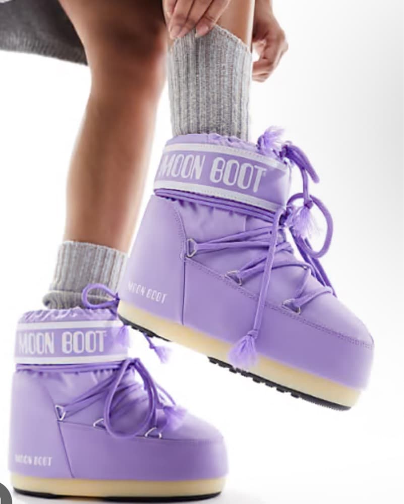 MOON BOOTS LILAC - Image 1