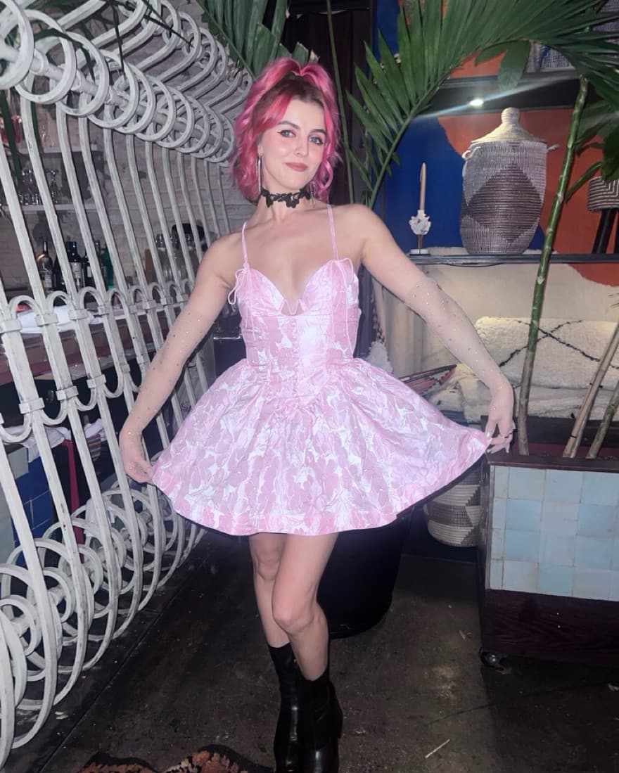 For Love & Lemons Faith Mini Dress - Image 3