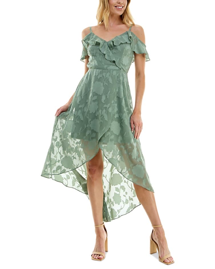 Elegant Jacquard Dress - Image 1