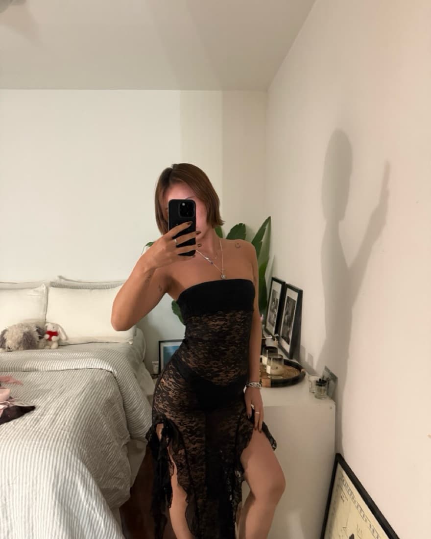 Black lace dress - Image 1