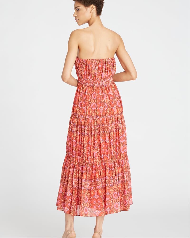 AMUR Floral Midi Dress - Image 4