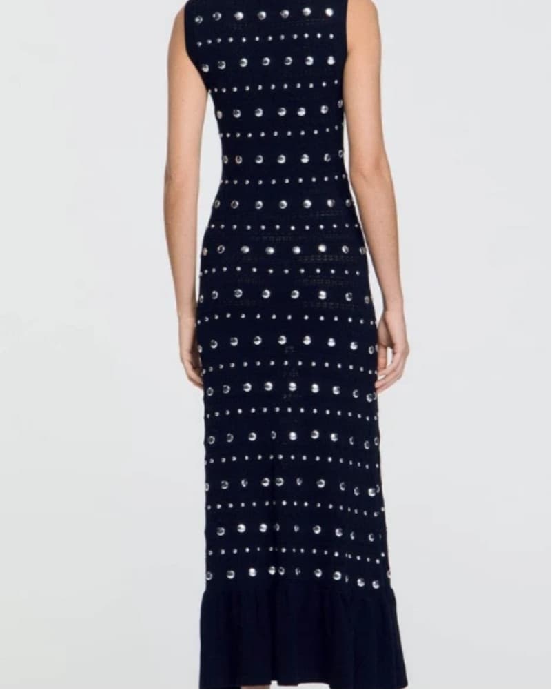 Sando Venus Maxi Dress In Black - Image 2