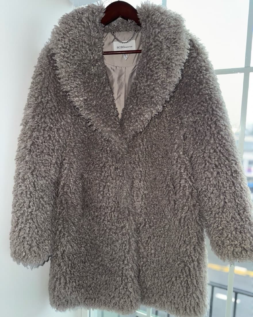 Faux Fur Teddy Coat - Image 3