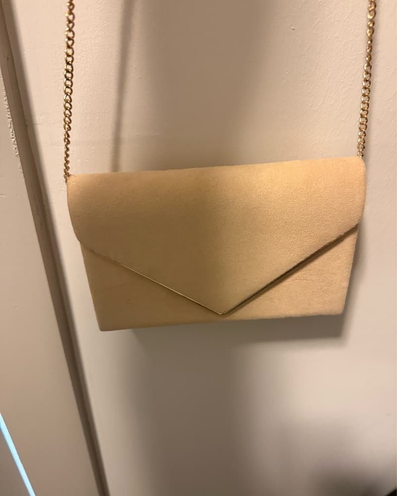 Elegant Beige Clutch Bag - Image 1