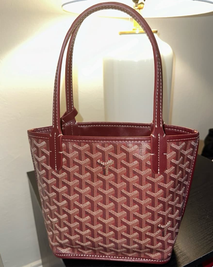 Deep Red Petite Goyard - Image 1