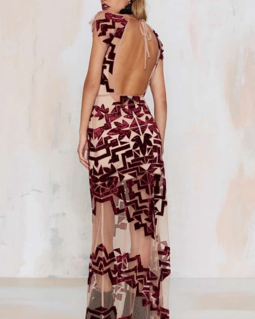 For Love & Lemons Vienna Maxi Dress - Image 4