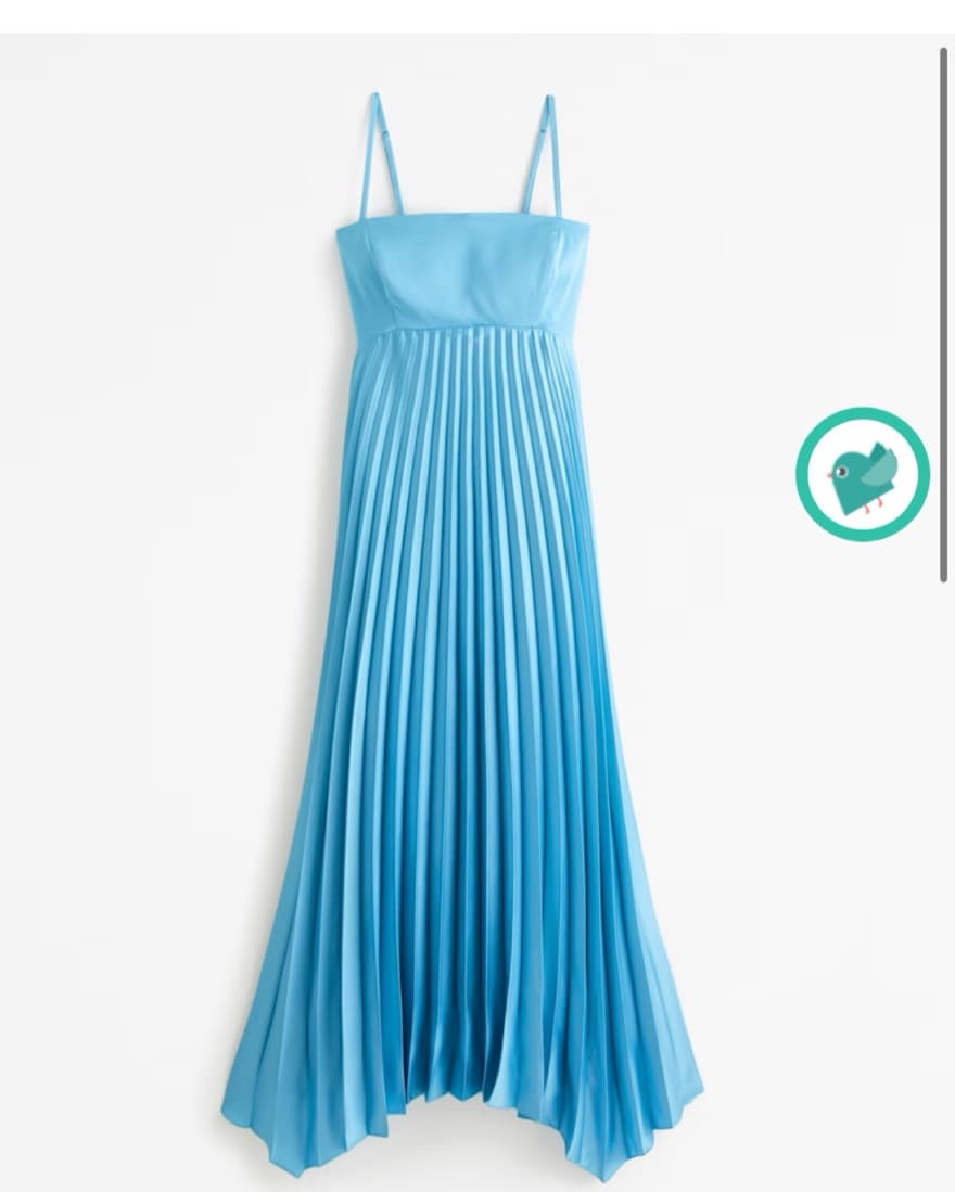 Blue Wedding Guest Dress - Image 1