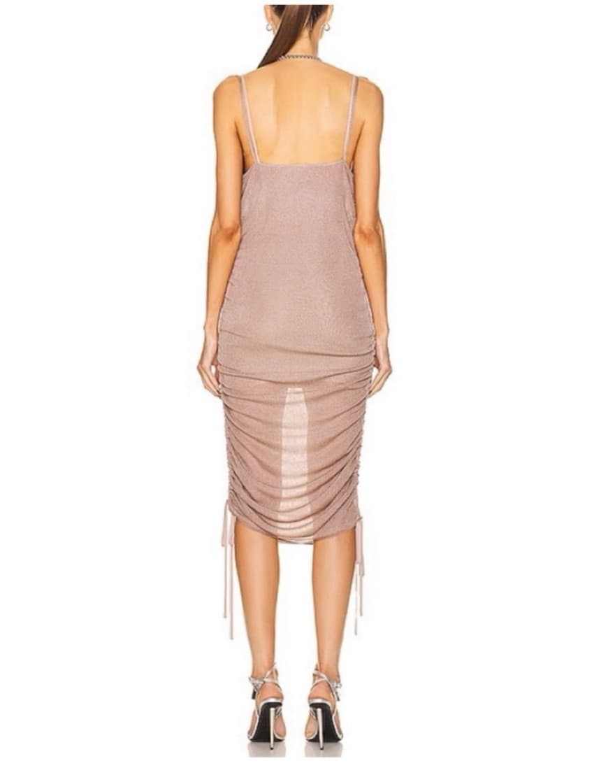 Dion Lee Sheer Drape Dress - Image 3
