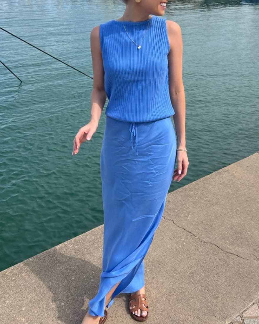 Blue Maxi Set - Image 2