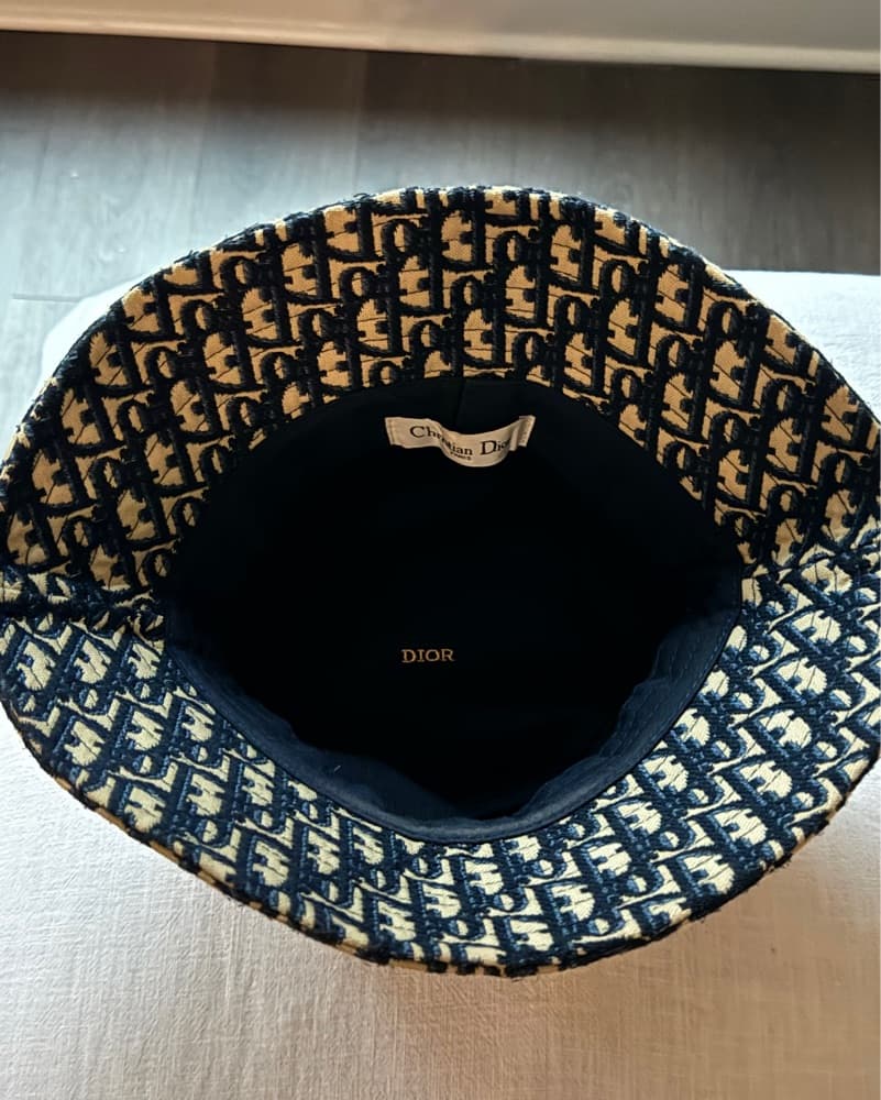 Christian Dior Oblique Bucket Hat - Image 3