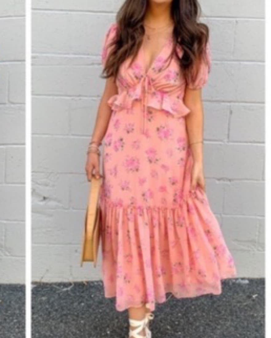 LoveShackFancy Fun Pink Dress  - Image 2