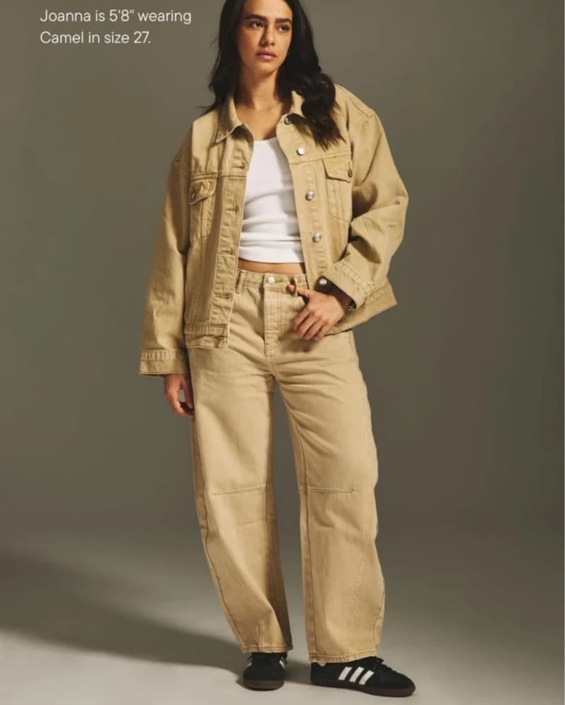 Parke Horseshoe Camel Jeans - Image 2