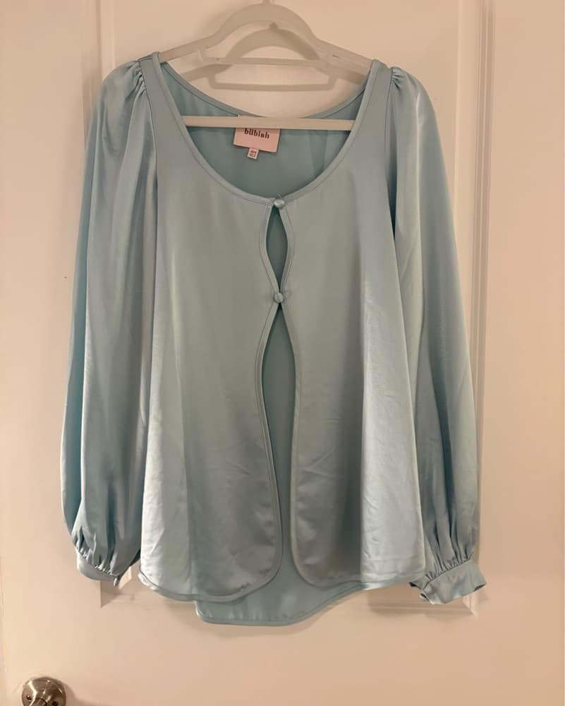 Bubish Blue Satin Set - Image 3