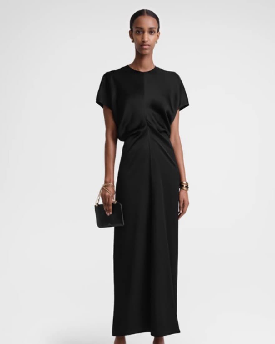 Toteme Slouch waist dress black - Image 1