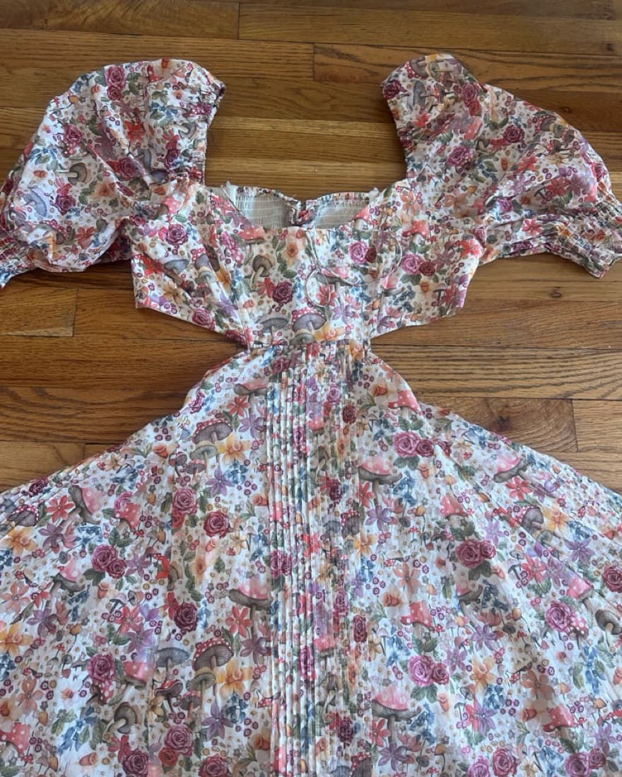 For Love And Lemons Floral Dress - Image 4