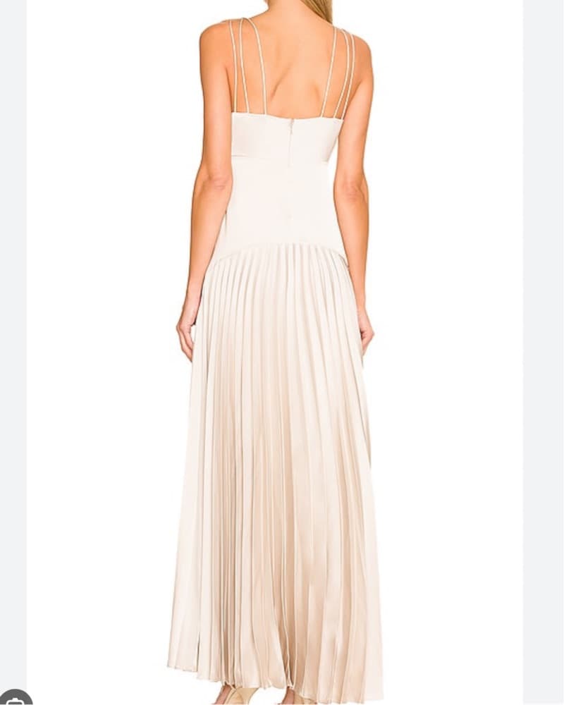 L’Academie Caris Maxie Dress Nude  - Image 2