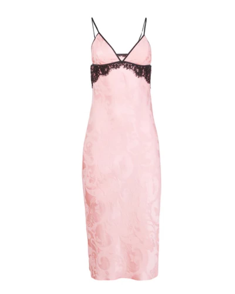 Butterfly Jacquard Midi Slip - Image 6