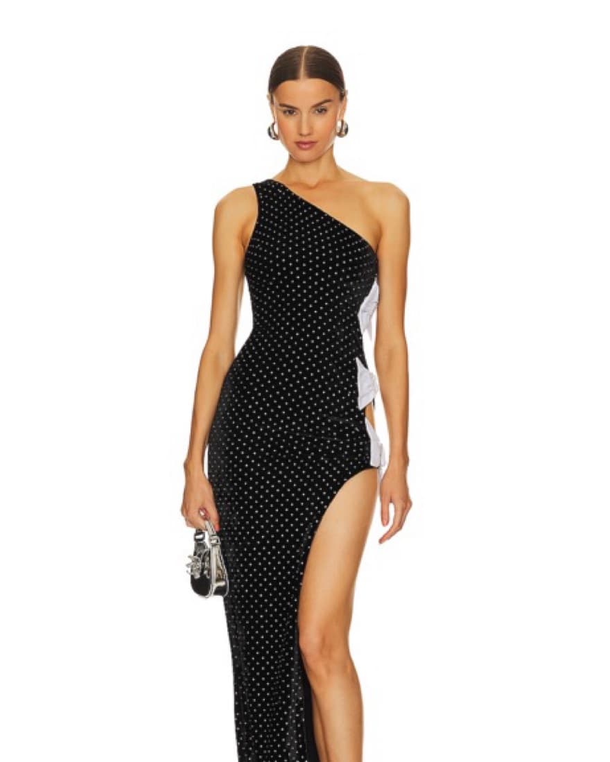 Revolve Majorelle Dress With Bows - Image 1
