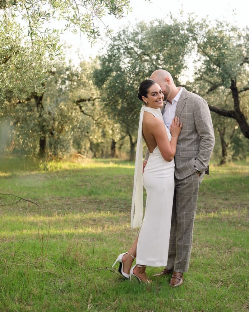 Sau Lee Patricia Dress In Ivory - Image 1