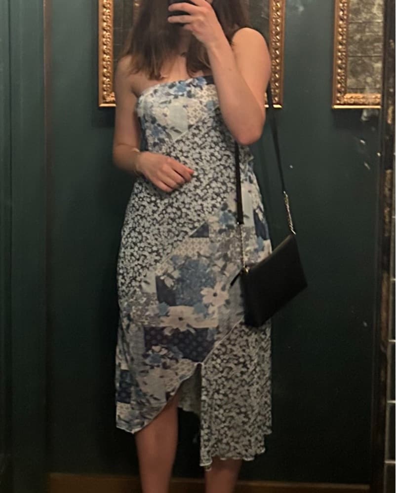 Amelia Floral Midi Dress - Image 1
