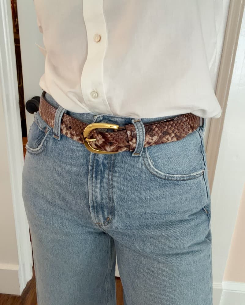 W. Kleinberg Python Snake Belt  - Image 3