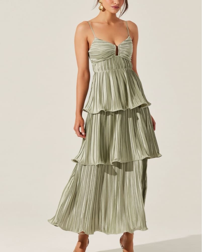 Lupin Tiered Maxi Dress - Image 1