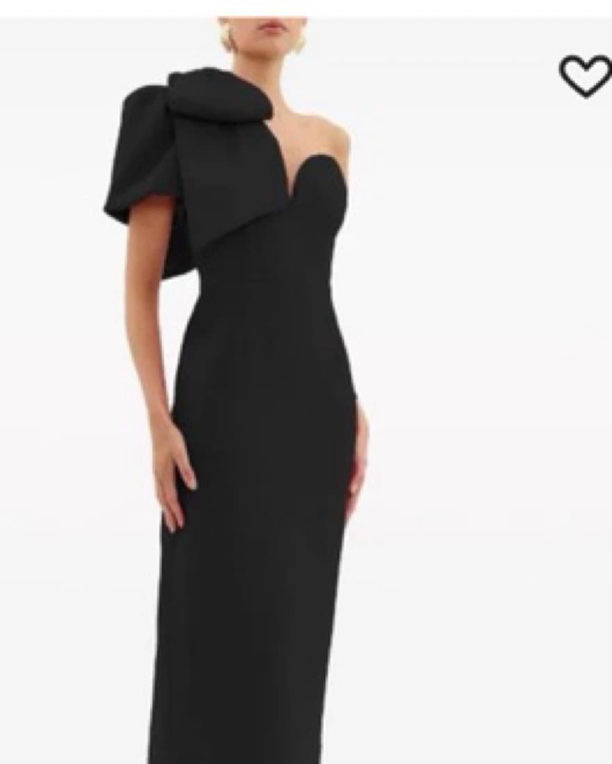 Rebecca Valance Black Full Length Gown - Image 2
