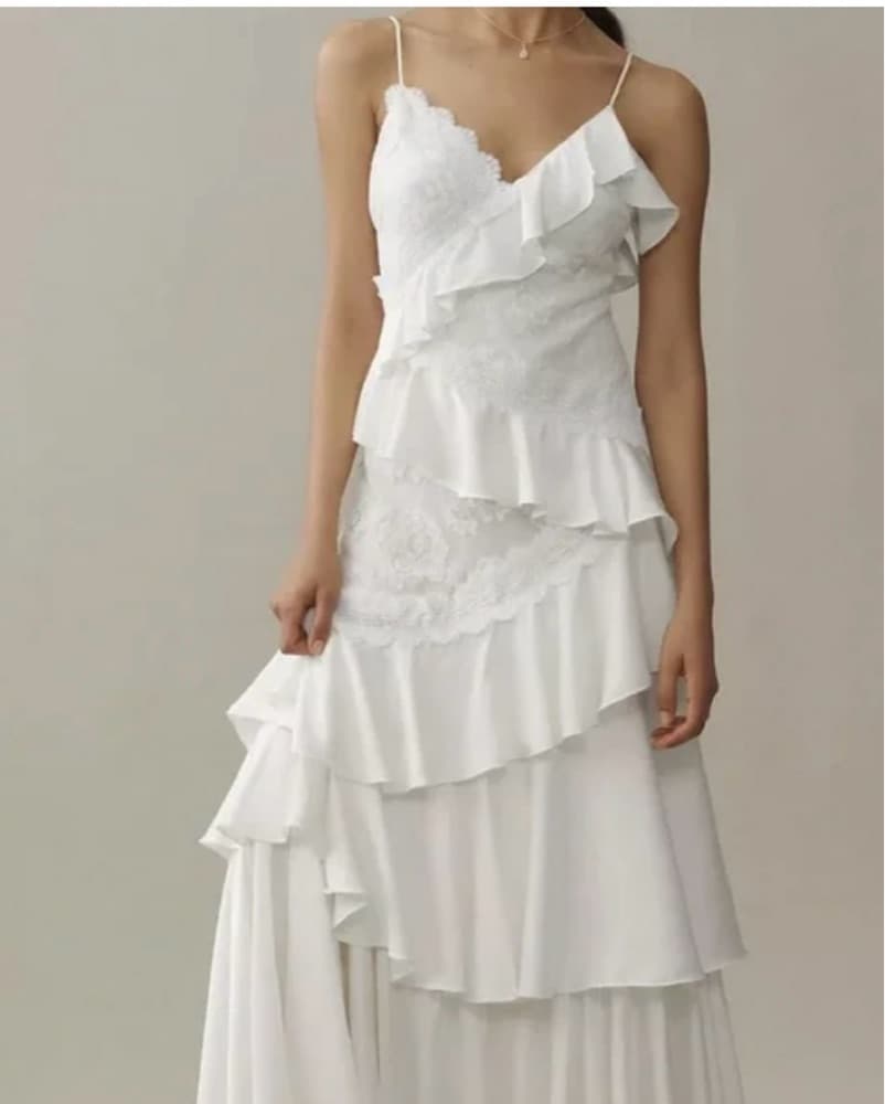 BHLDN White Dress - olivia - Image 1