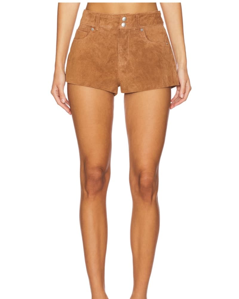 Blank NYC Suede Shorts - Image 1