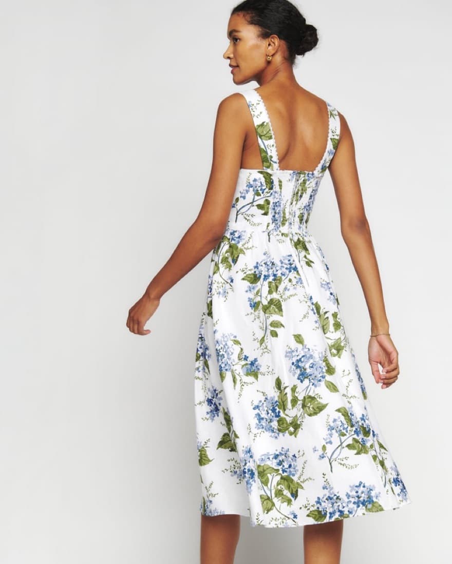 Reformation Floral Tagliatelle Dress - Image 2