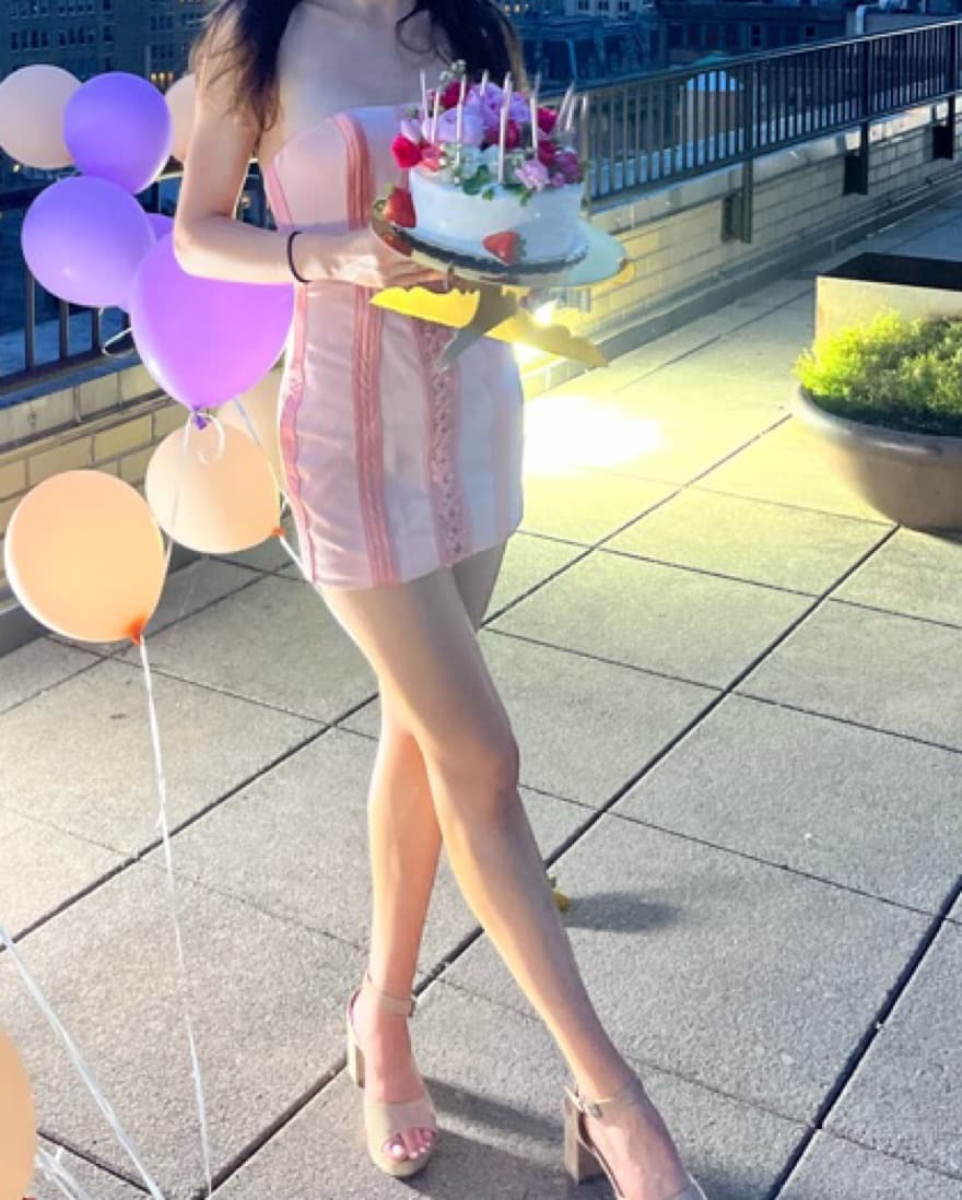House Of CB Pink Dress  - Image 1