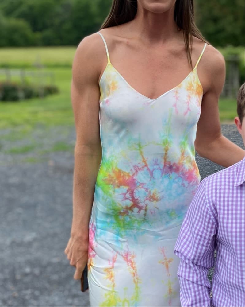 Dannijo 100% Silk Tie Dye Maxi Dress - Image 2