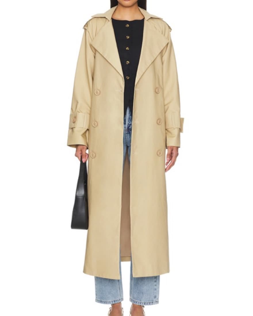 Beige Trench Coat - Image 2