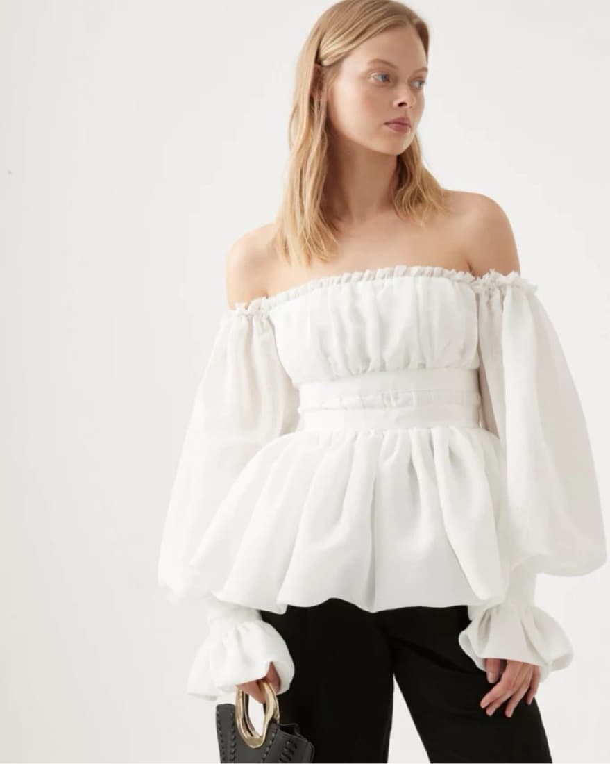 Aje Devine Off Shoulder Top - Image 2