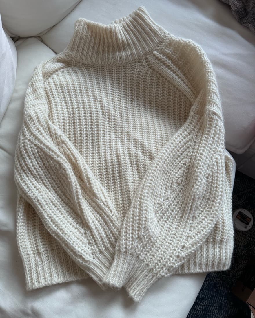 Ba&Sh Cream Turtleneck Sweater  - Image 3