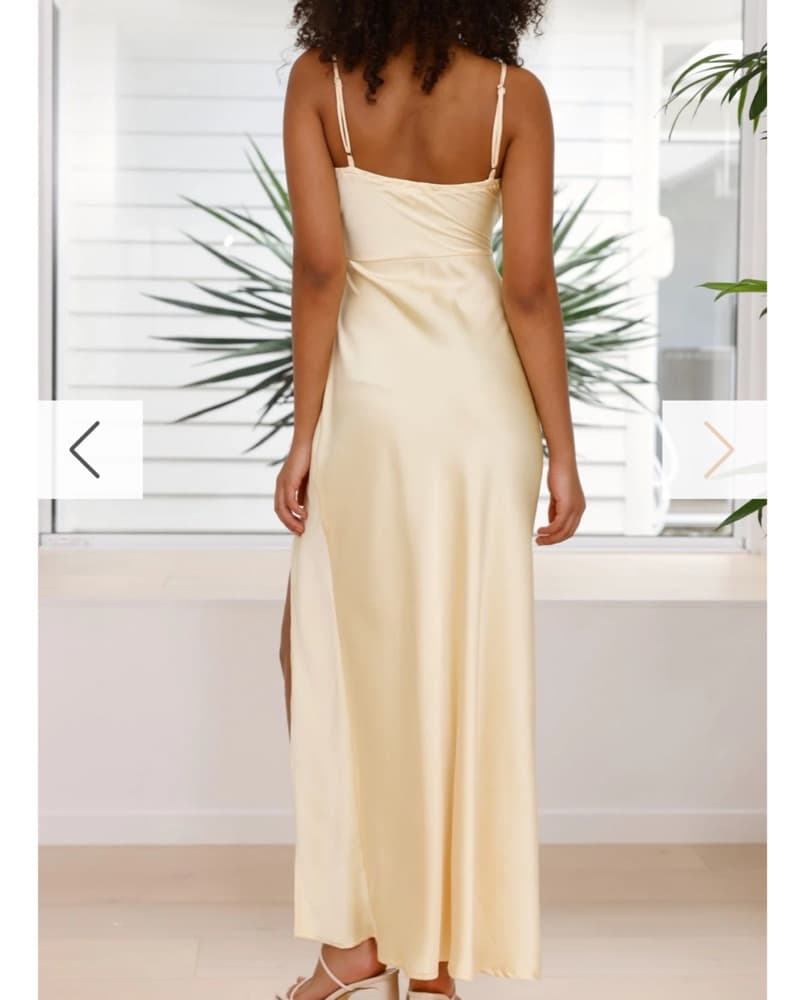 Billy J Ilana Maxi Dress - Yellow - Image 5