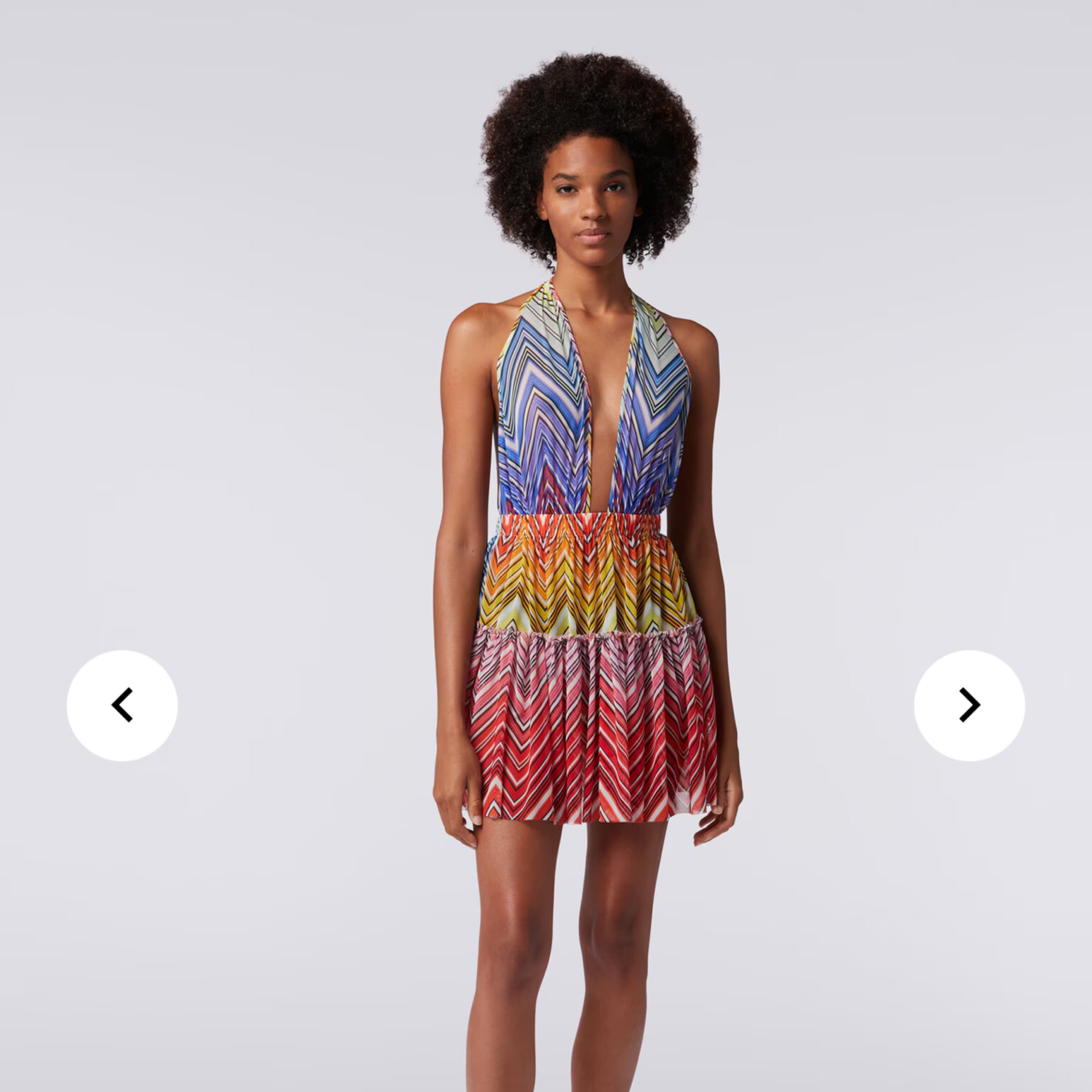 MISSONI Chevron mini dress Small  - Image 2