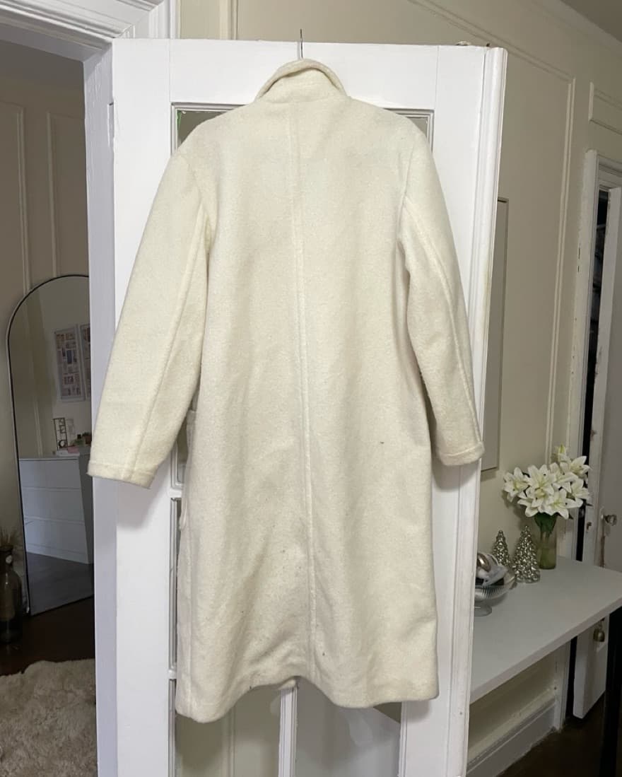 Cozy Loft Faux Shearling Trench Coat - Image 3