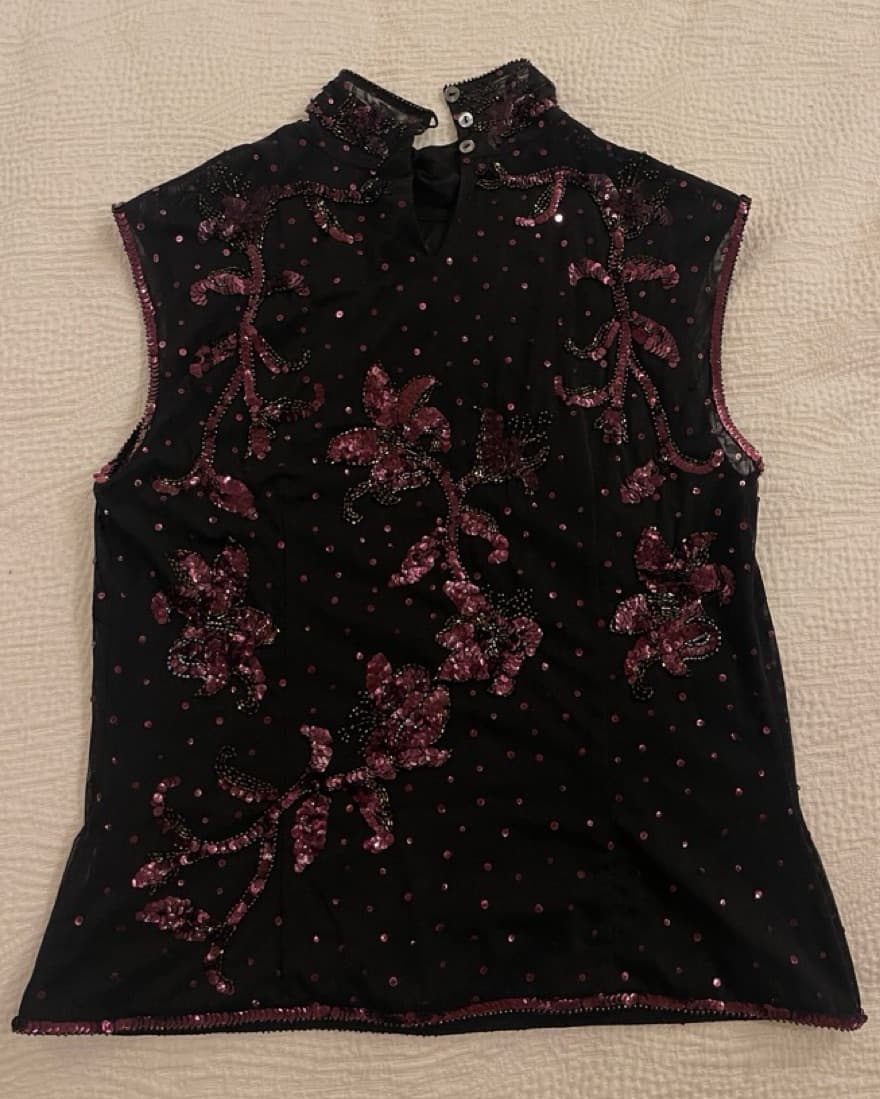 Vintage Sheer Etro Top - Image 3