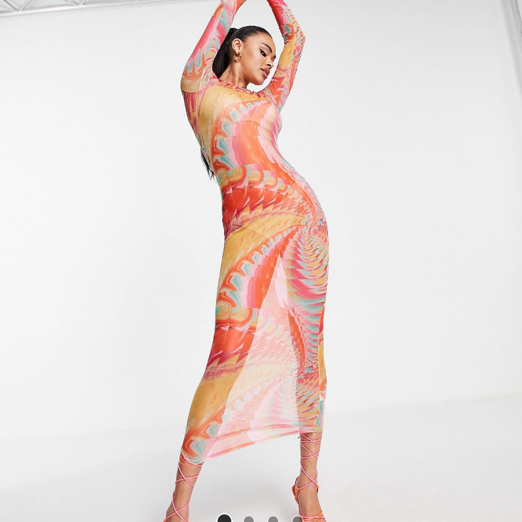 Simi London Sheer sunset maxi - Image 1