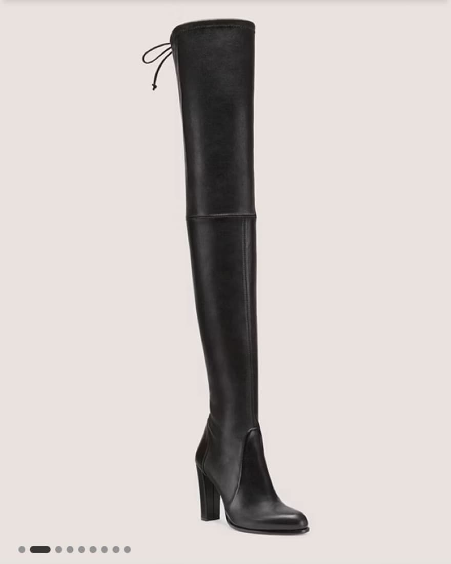 Stuart Weitzman Highland Leather Boots - Image 1