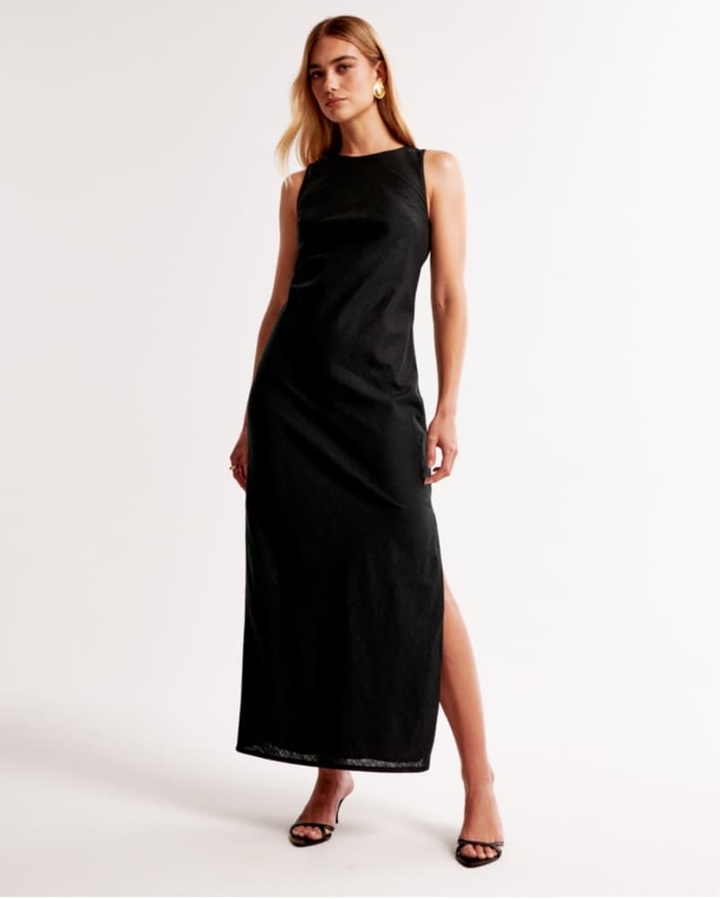 Black Maxi Formal Dress - Image 1