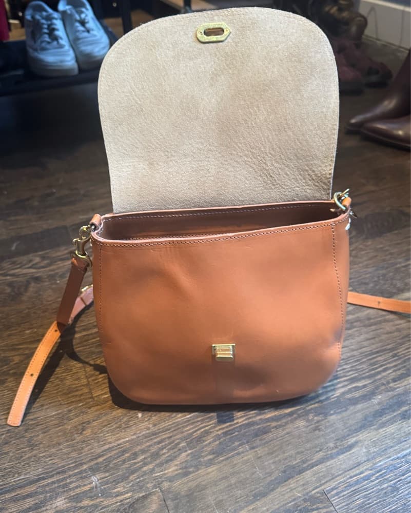 Clare V. Louis Turnlock Leather Bag - Image 3