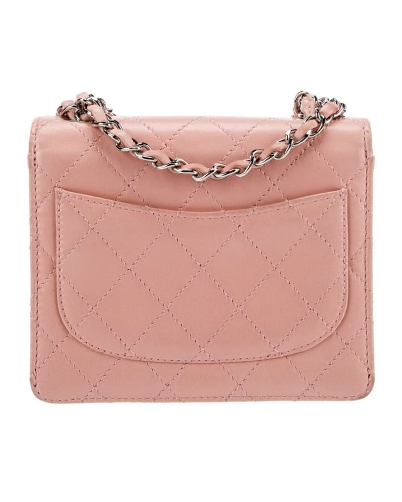 Chanel Pink Mini Flap Bag - Image 4