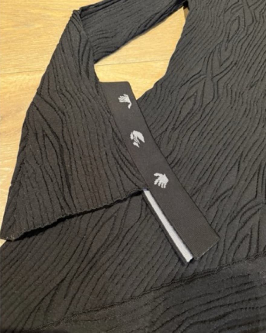 Off-white Virgil Asymetric Black Dress - Image 3