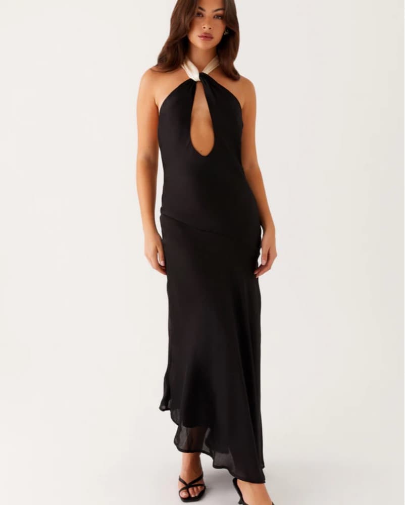 Peppermayo Exclusive - Night Owl Maxi Dress - Black - Image 1