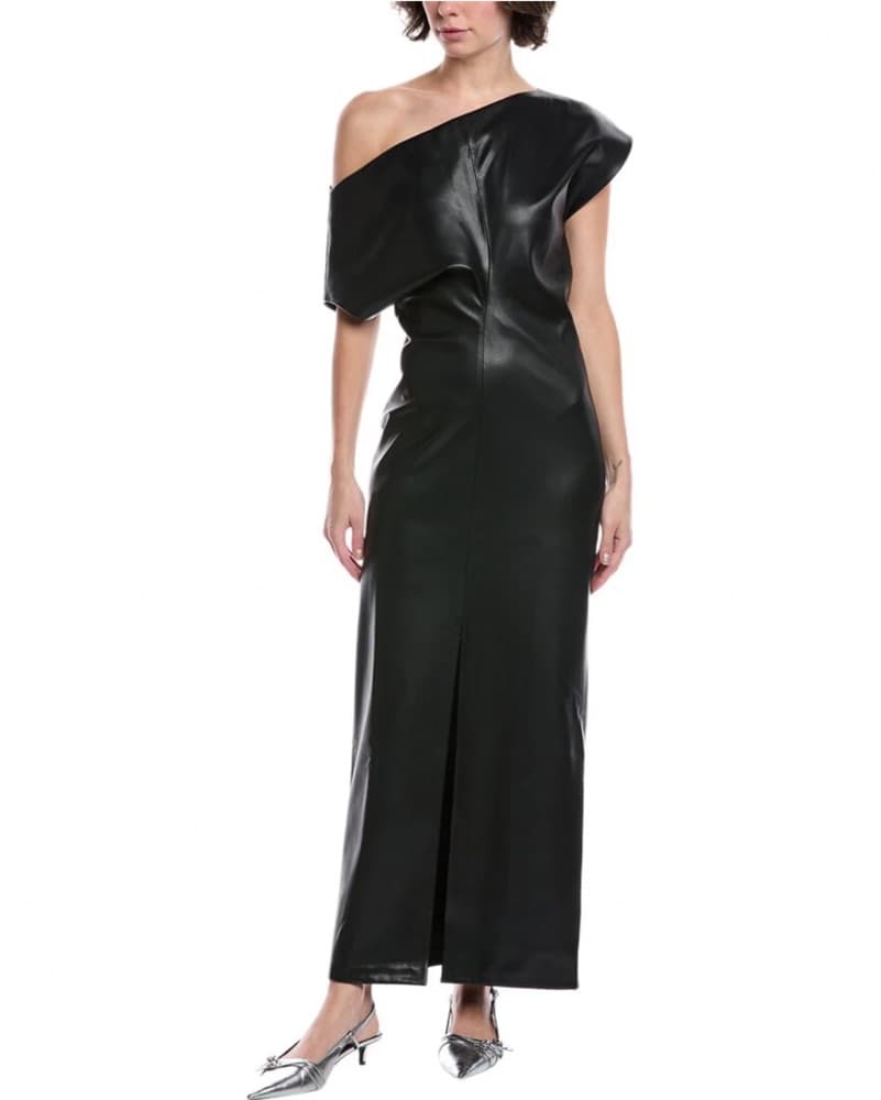 Rag&Bone Eleanor Faux Leather Dress - Image 4