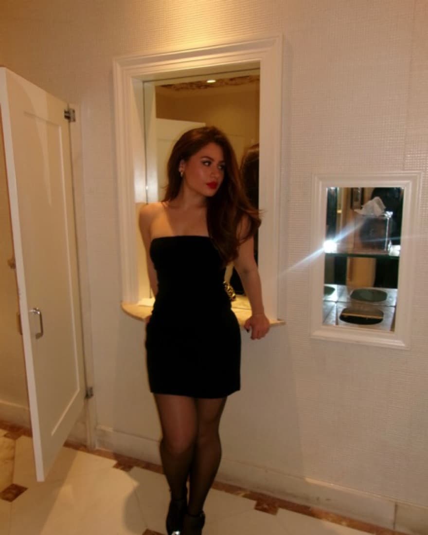 Meshki Black Strapless Dress - Image 3
