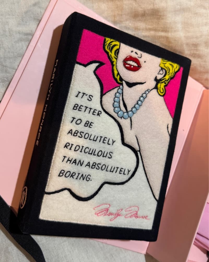 Olympia Le-Tan Marilyn Monroe Book Purse - Image 1